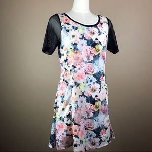 Adidas Neo Floral Athletic Sports RARE Dress